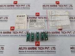Lot of 5X PETERCEM F1 PETERCEM F1 Auxiliary Contact Block SWG-04665-3