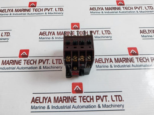 Petercem Kos 8 Auxiliary Contact Block 500V 50/60 Hz