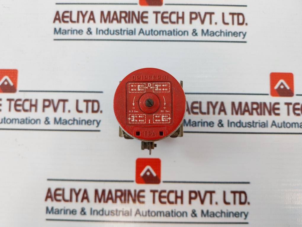 Petercem TPA Time Module For Contactor -0.3 Sec To +30 Sec