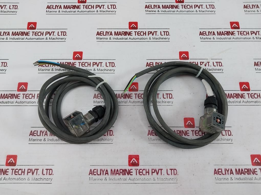 Peters Gda3Yt Solenoid Connector 24V Ac/Dc 2 Meter