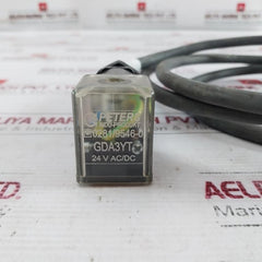 Peters Gda3Yt Solenoid Connector 24V Ac/Dc 2 Meter