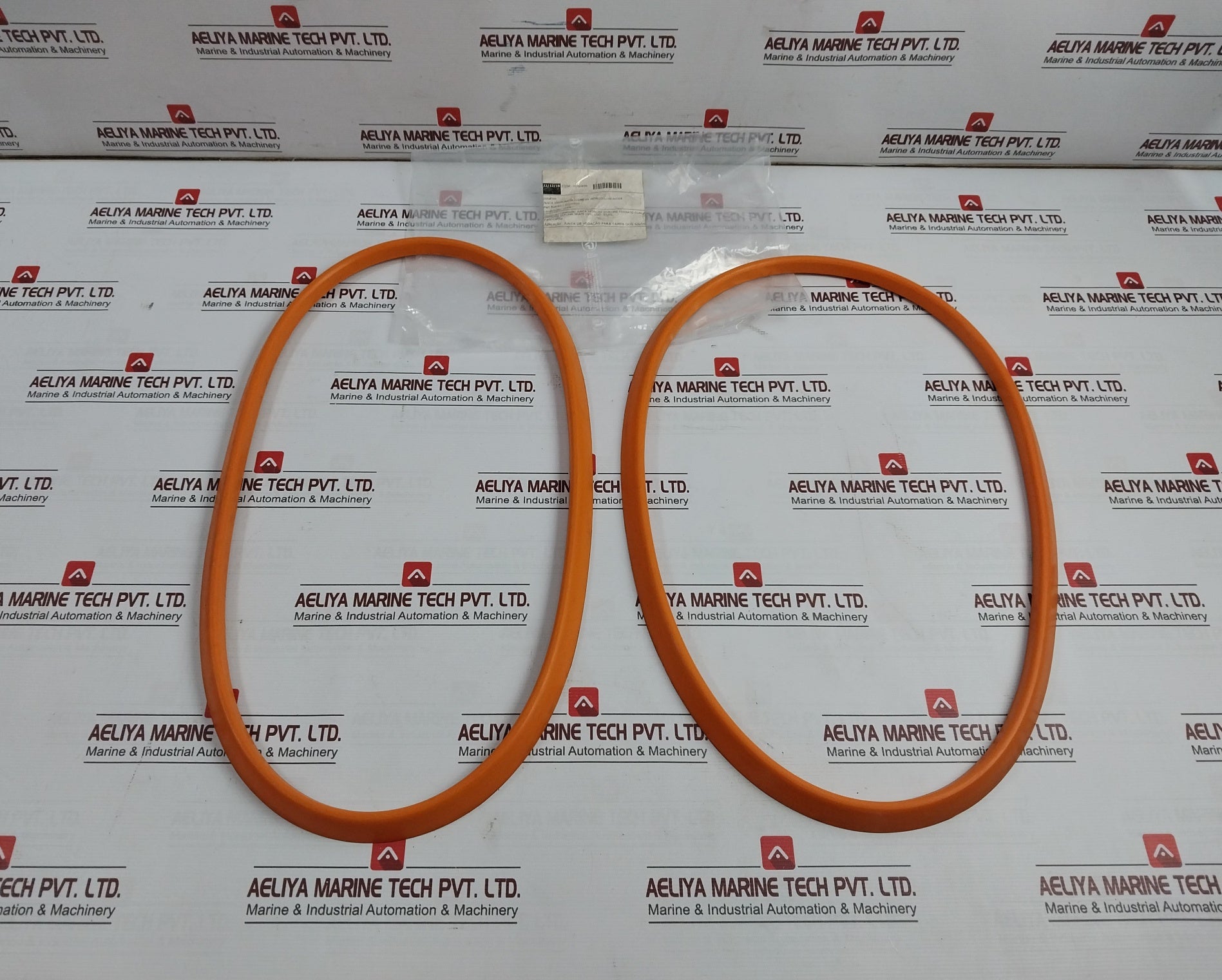 Petrotec 30290835 Oval Shaped Silicone Sealing Gasket For Silo Lid 20160069
