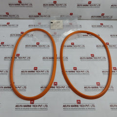 Petrotec 30290835 Oval Shaped Silicone Sealing Gasket For Silo Lid 20160069