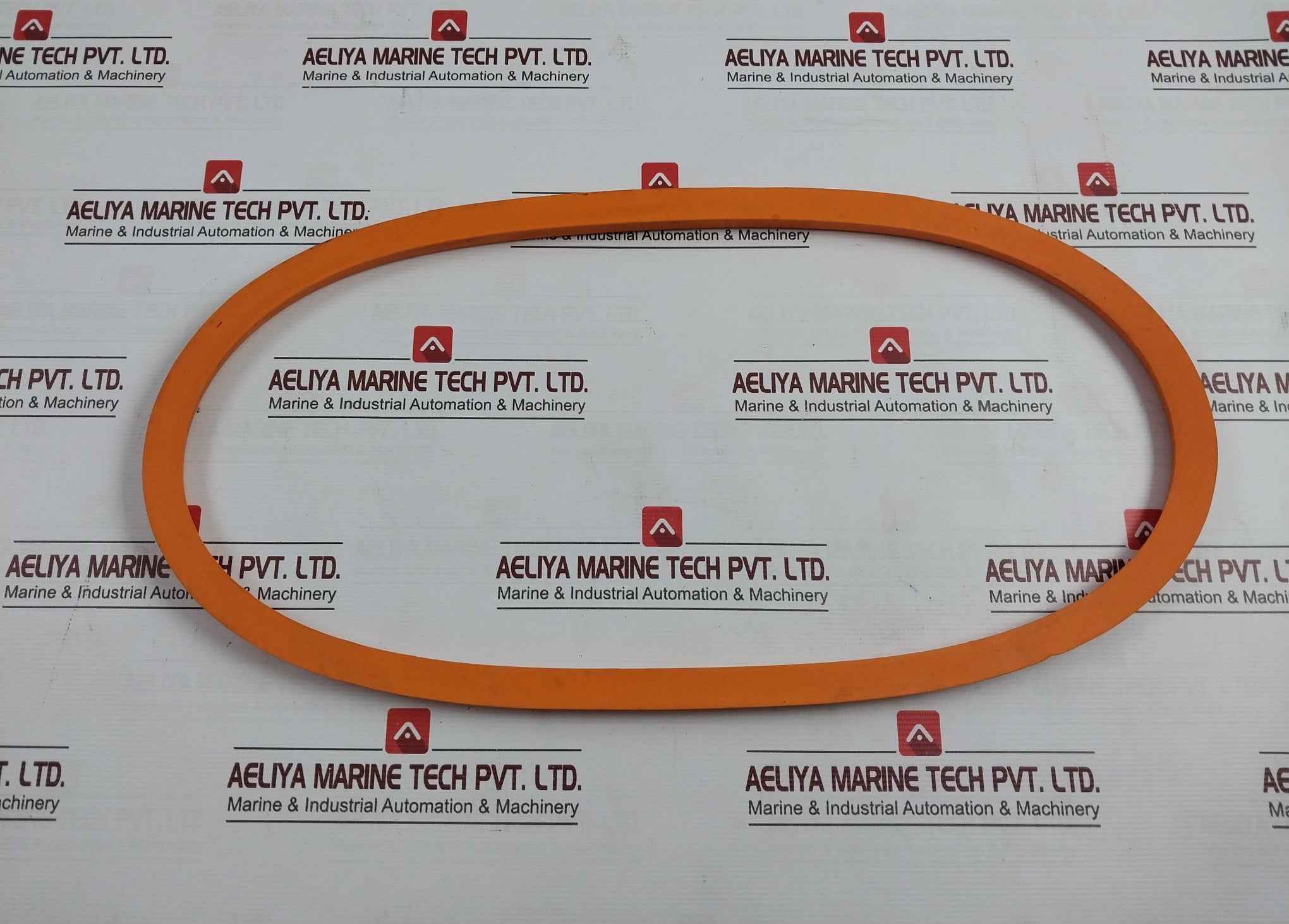 Petrotec 30290835 Oval Shaped Silicone Sealing Gasket For Silo Lid 20160069