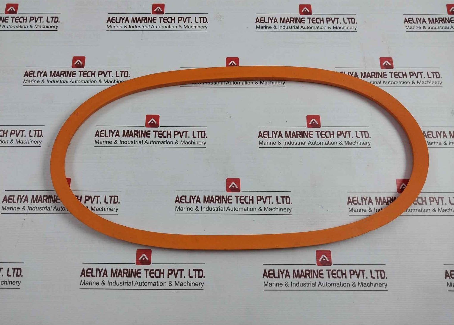 Petrotec 30290835 Oval Shaped Silicone Sealing Gasket For Silo Lid 20160069