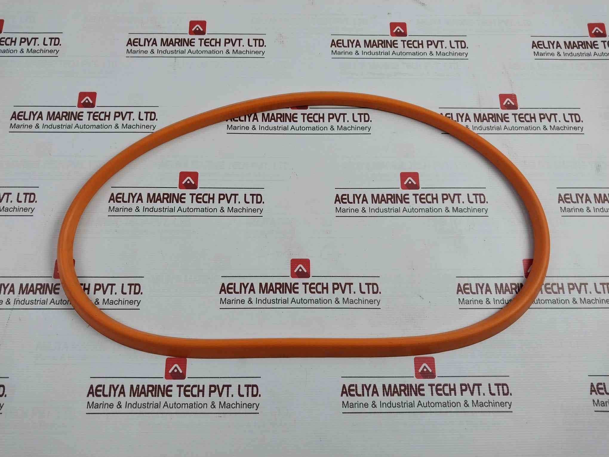 Petrotec 30290835 Oval Shaped Silicone Sealing Gasket For Silo Lid 20160069