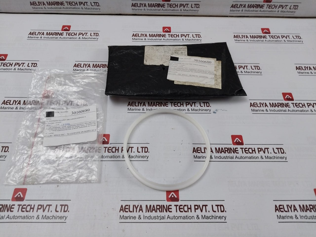 Petrotec D-6000 Scraper Ring Set 6X6 3/4X3/8