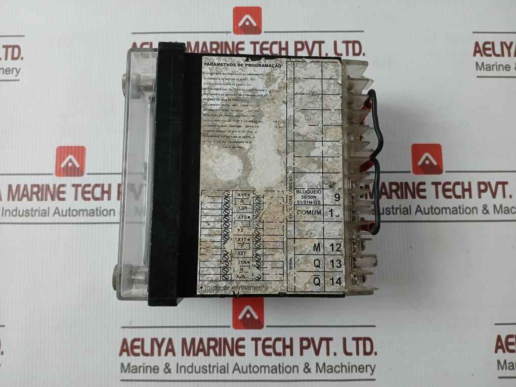 Pextron Murp 1500-5A Overcurrent Relay 72–250V Ac/Dc 60 Hz