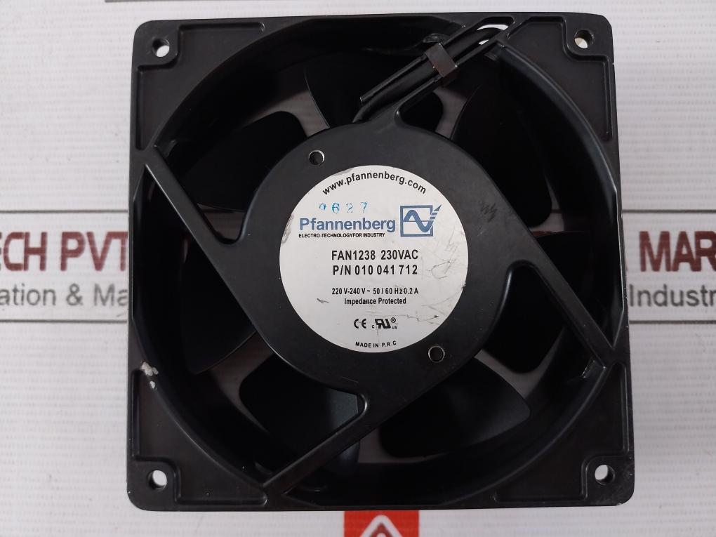 Pfannenberg 010041712 Fan 1238 230Vac 220V-240V 50/60Hz 0.2A