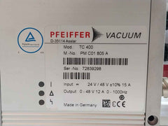 Pfeiffer Pm P04 550 Vacuum Pump Splitflow 310 3P 60000 1/Min 1000 Hz
