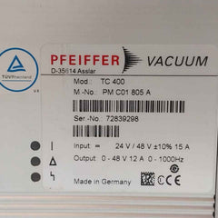 Pfeiffer Pm P04 550 Vacuum Pump Splitflow 310 3P 60000 1/Min 1000 Hz