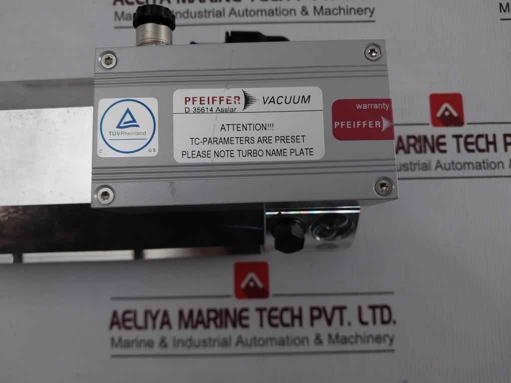 Pfeiffer Splitflow 80 Turbomolecular Vacuum Pump 1500 Hz Tc110 90000 1/Min