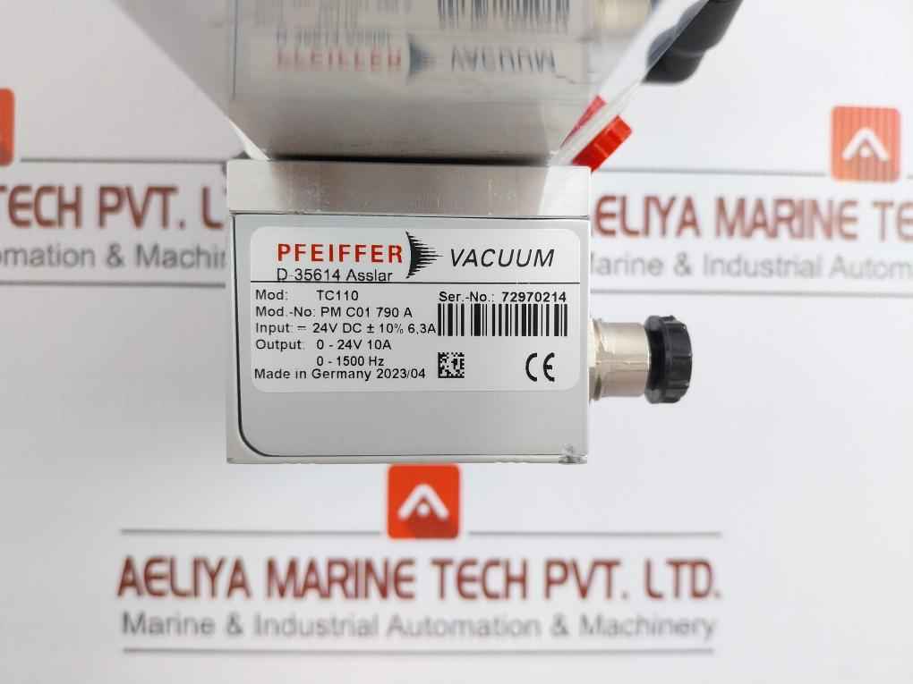 Pfeiffer Splitflow 80 Turbomolecular Vacuum Pump 90000 1/Min Part No: Pm P04 316 A
