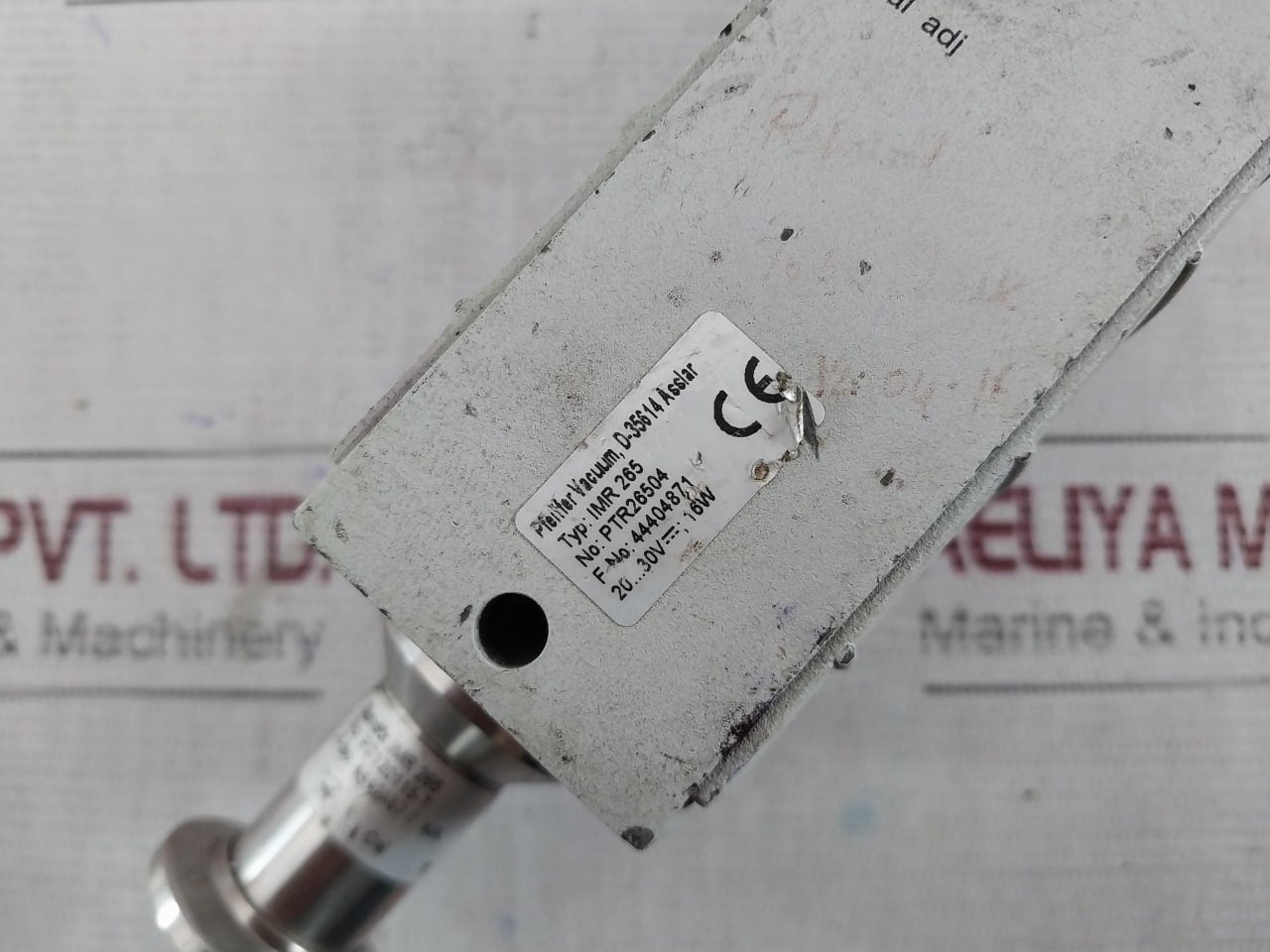 Pfeiffer Vacuum Imr 265 Compact Process Ion Gauge 44404871 Kik Pt120115-t