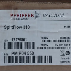 Pfeiffer Splitflow 310 Vacuum Pump 60000 1/Min 1000Hz Tc400 24Vdc 3P