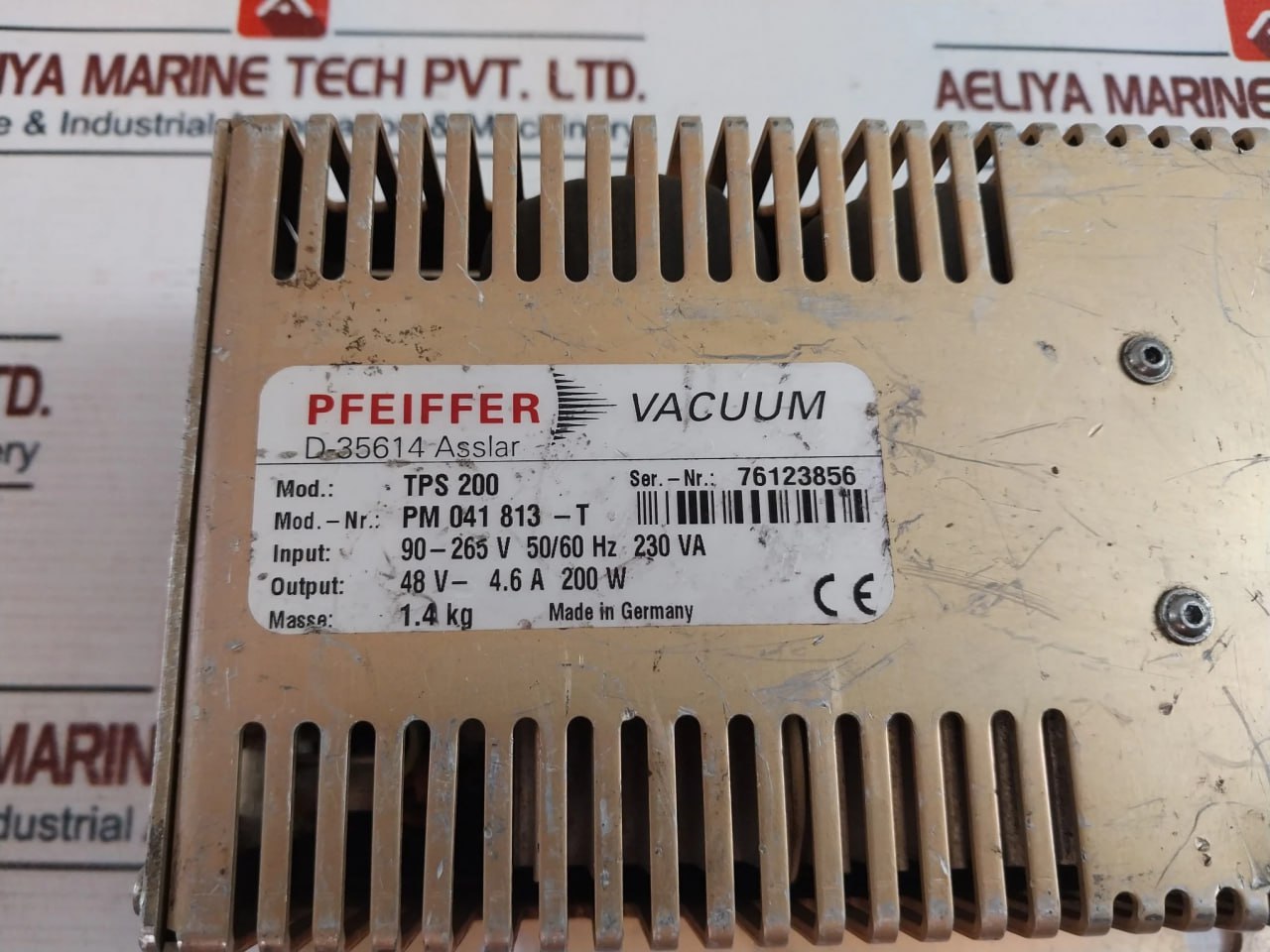 Pfeiffer Tps 200 Power Supply 50/60Hz