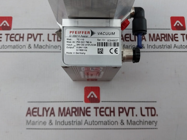 Pfeiffer Vacuum Split Flow 0-1500Hz Output 0-24V 10A