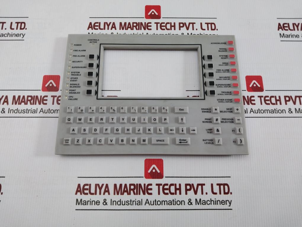 Pg Technologies Fire Alarm Control Panel Display Keypad 30494