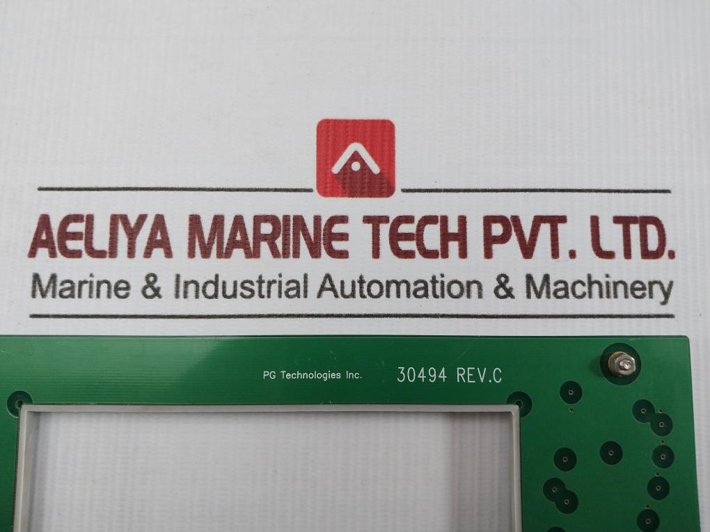 Pg Technologies Fire Alarm Control Panel Display Keypad 30494
