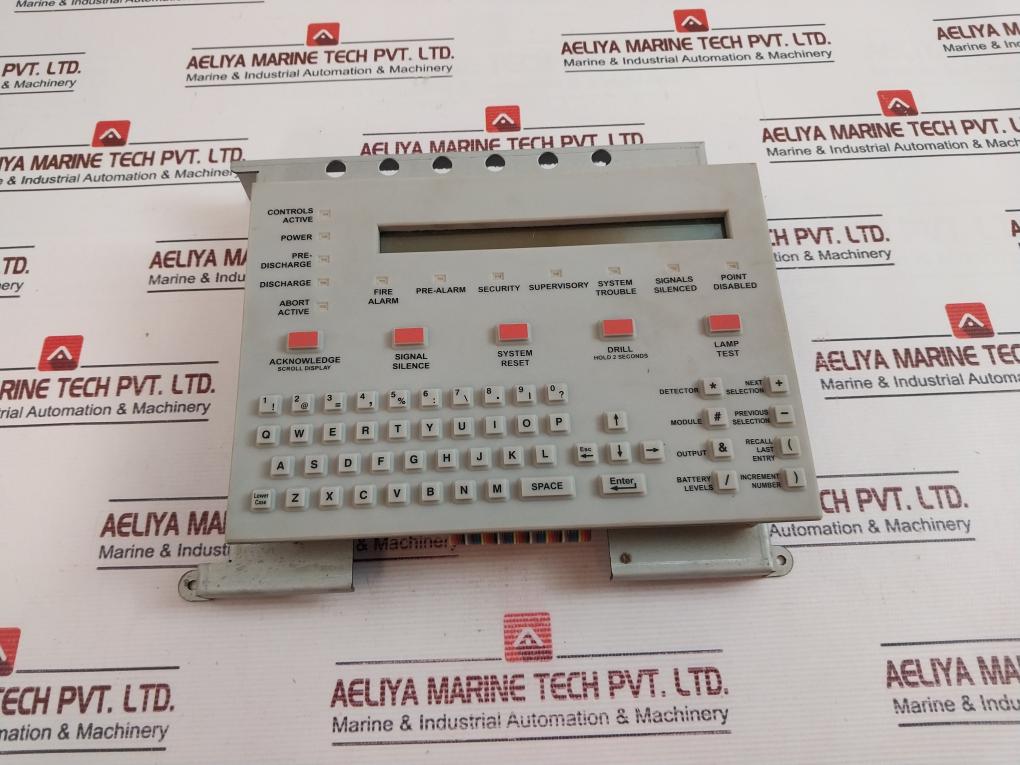 Pg Technologies Kdm-r2 Fire Alarm Keyboard Module 30517 Rev.B