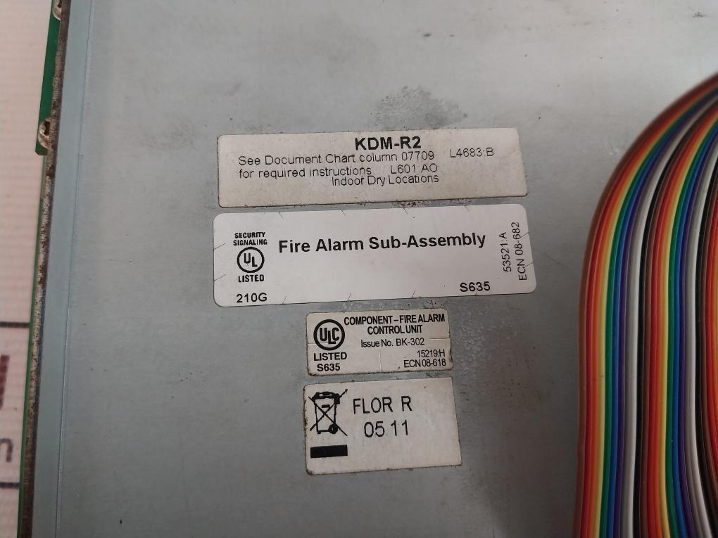 Pg Technologies Kdm-r2 Fire Alarm Keyboard Module 30517 Rev.B – Aeliya ...