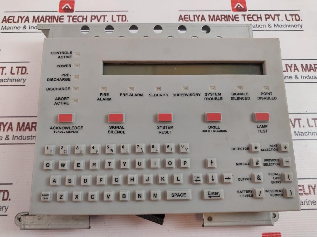 Pg Technologies Kdm-r2 Fire Alarm Keyboard Module 30517 Rev.B