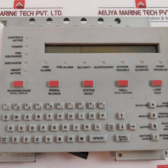 Pg Technologies Kdm-r2 Fire Alarm Keyboard Module 30517 Rev.B
