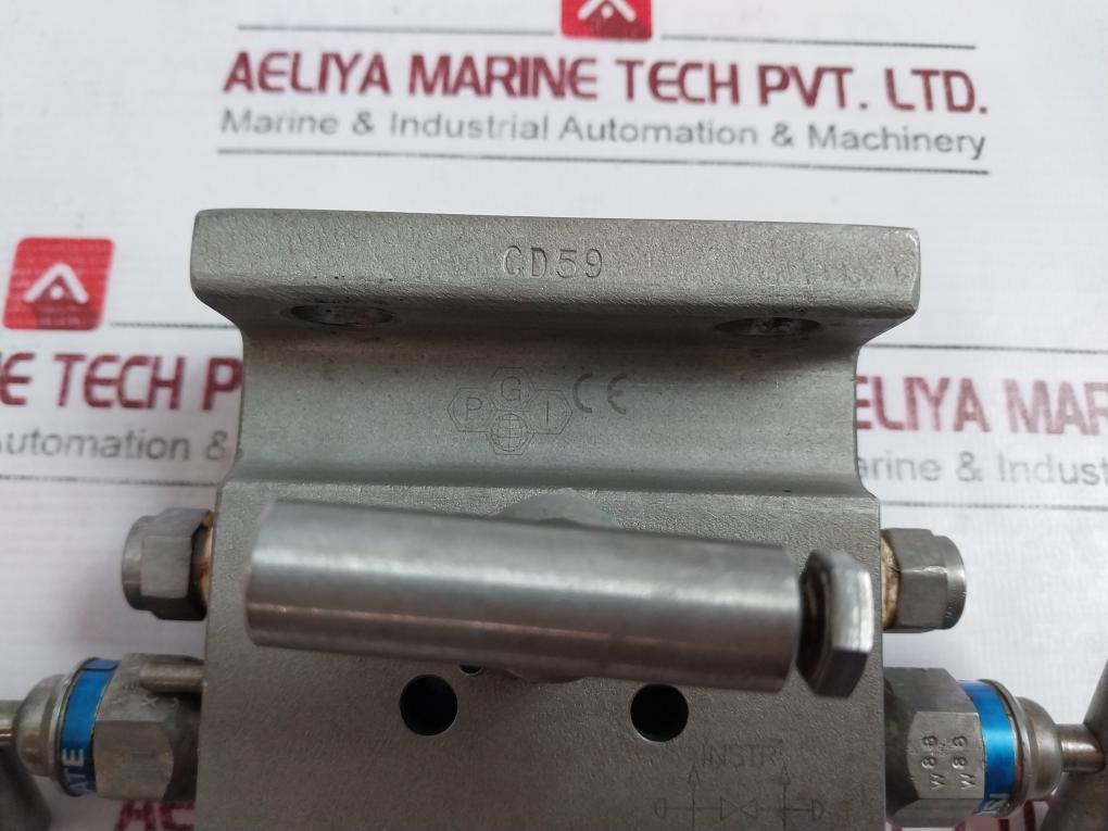 Pgi M-650S6T-th 316 Stainless Steel Valve Manifold Cd59, W88