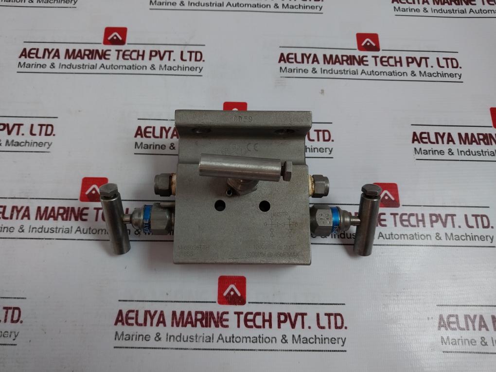 Pgi M-650S6T-th 316 Stainless Steel Valve Manifold Cd59, W88