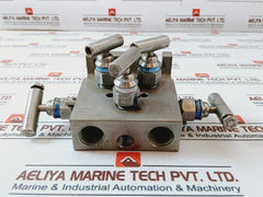 Pgi M-652sct 316 Stainless Steel Pneumatic Manifold Valve 10000 Psi At 200 F
