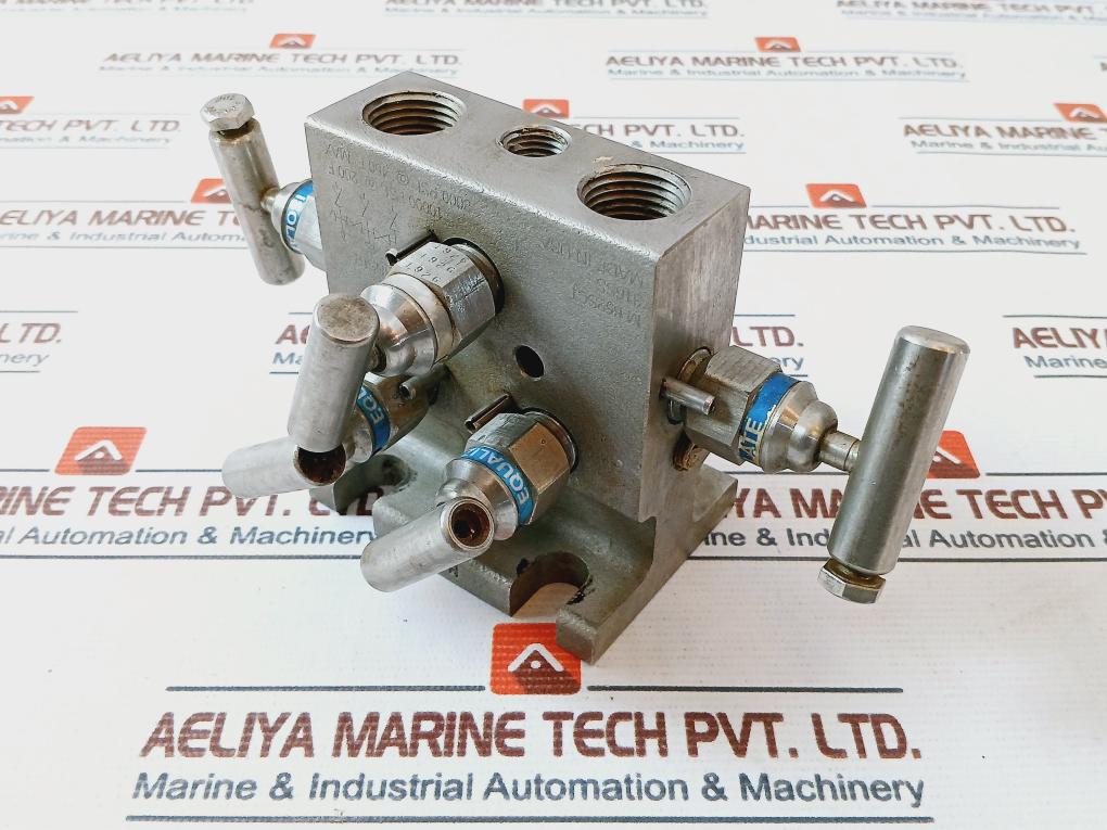 Pgi M-652sct 316 Stainless Steel Pneumatic Manifold Valve 10000 Psi At 200 F