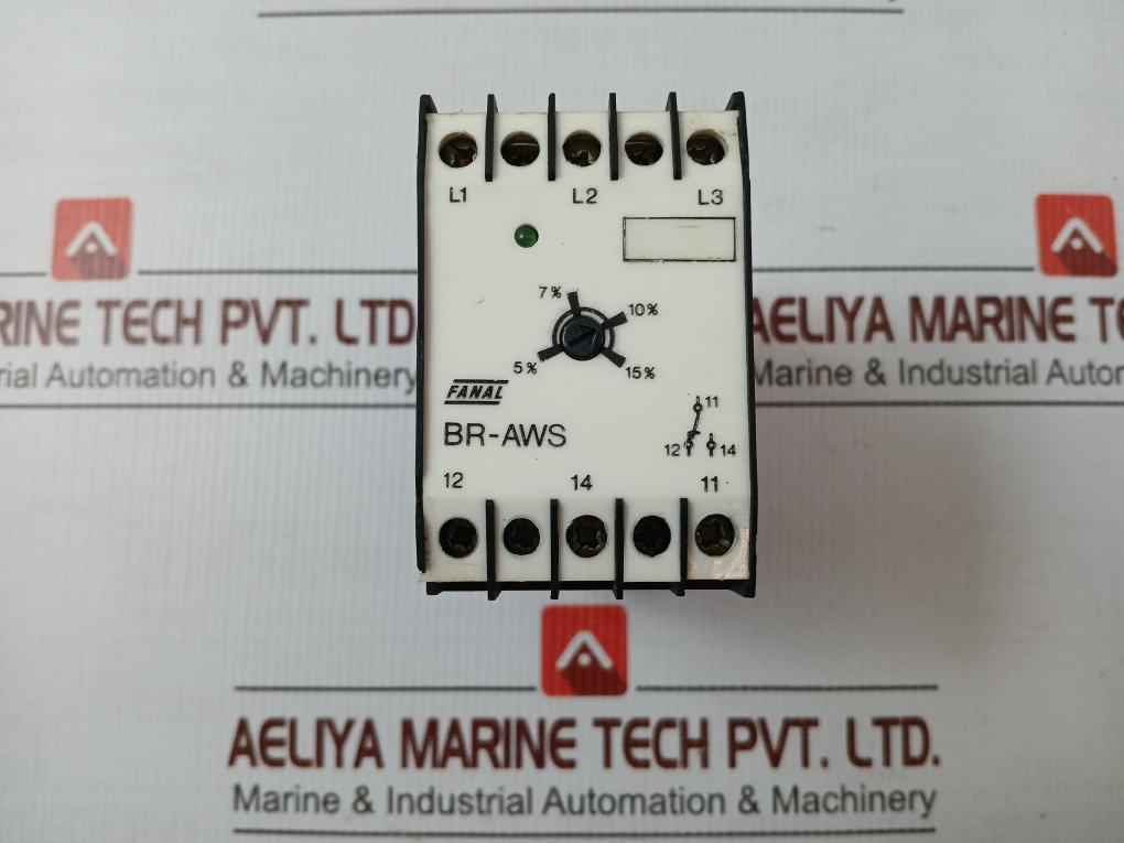 Phase Asymmetry Monitor Br-aws Fanal Elektrik 50Hz 400V
