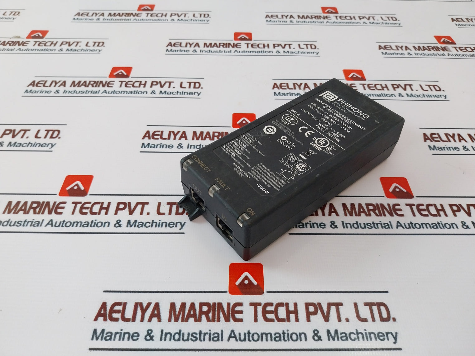 Phihong Poe30U-560(G) Switching Power Supply Adapter Rev B 50/60Hz