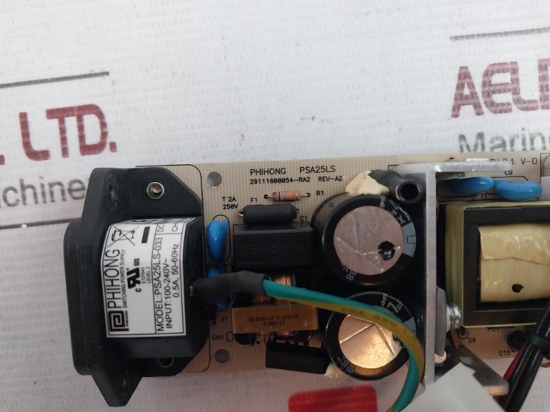 Phihong Psa25Ls-033 Power Supply 29111600054-ra2 100-240V 50-60Hz E127643