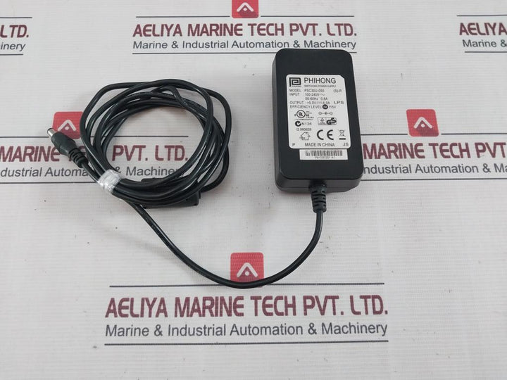 Phihong Psc30U-050 Switching Power Supply Ac Adapter E127643 100-240V 50-60Hz