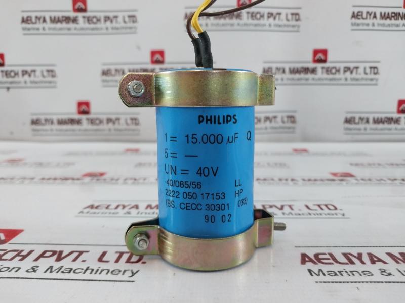 Philips 15.000µF Capacitor 40V 2222 050 17153