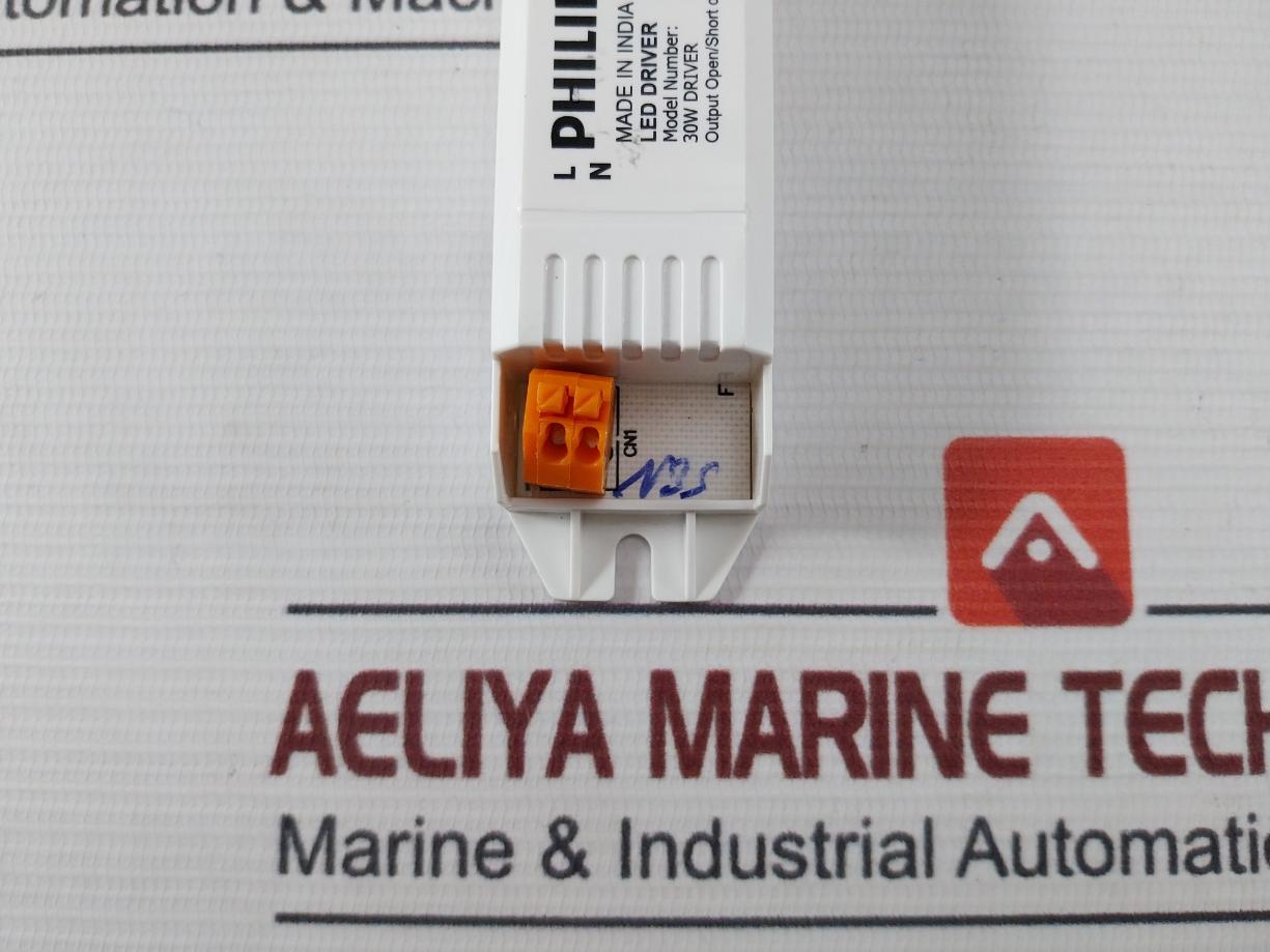 Philips 30W Led Driver 0.145A Max 35W Wax 240V 50Hz 90Vdc Max 0-45 Degree C