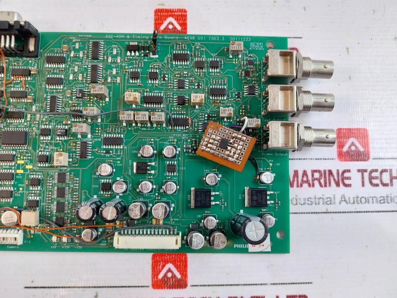 PHILIPS 4598 001 7063.3 Printed Circuit Board Agc-adr & Timing Core Brd