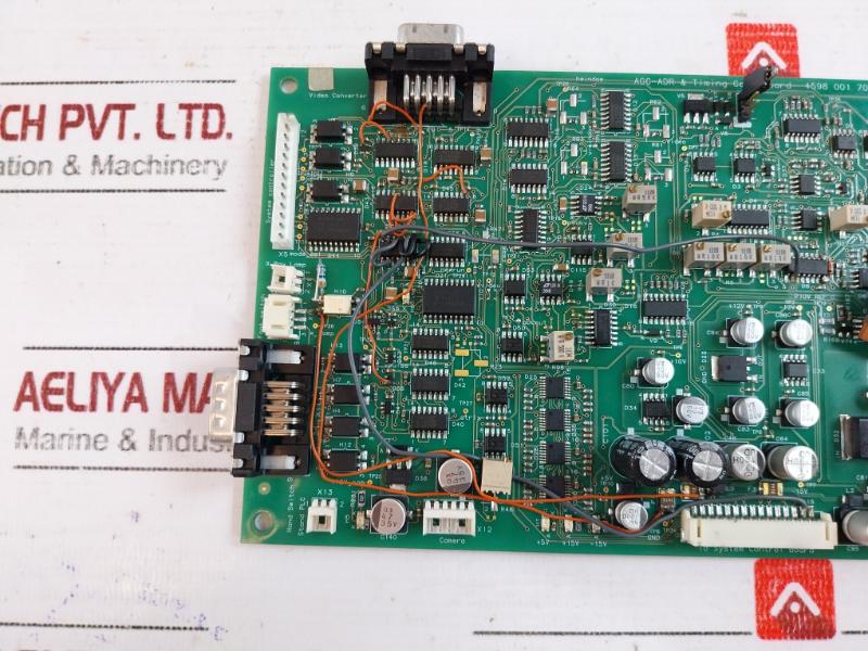PHILIPS 4598 001 7063.3 Printed Circuit Board Agc-adr & Timing Core Brd