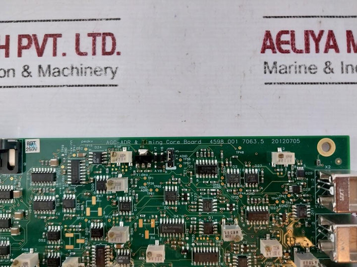 Philips 4598 001 7063.5 Agc-adr & Timing Core Board 20120705 94V-0