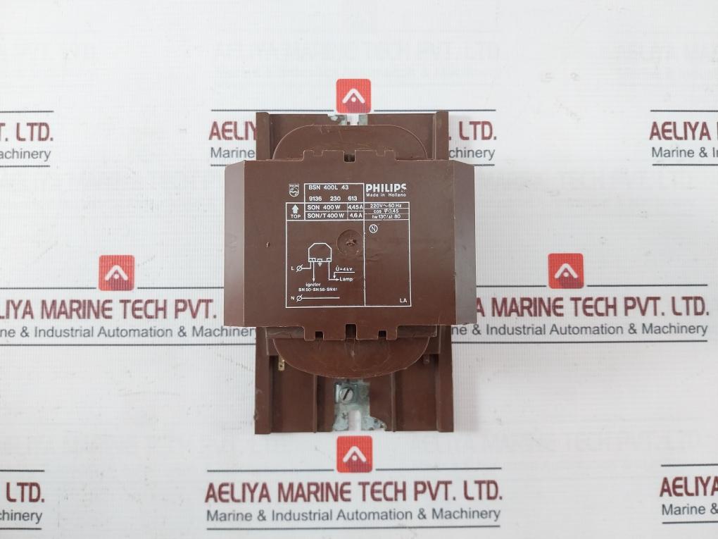 Philips Bsn 400L 43 Transformer 400W Son/T400W 220V 60Hz