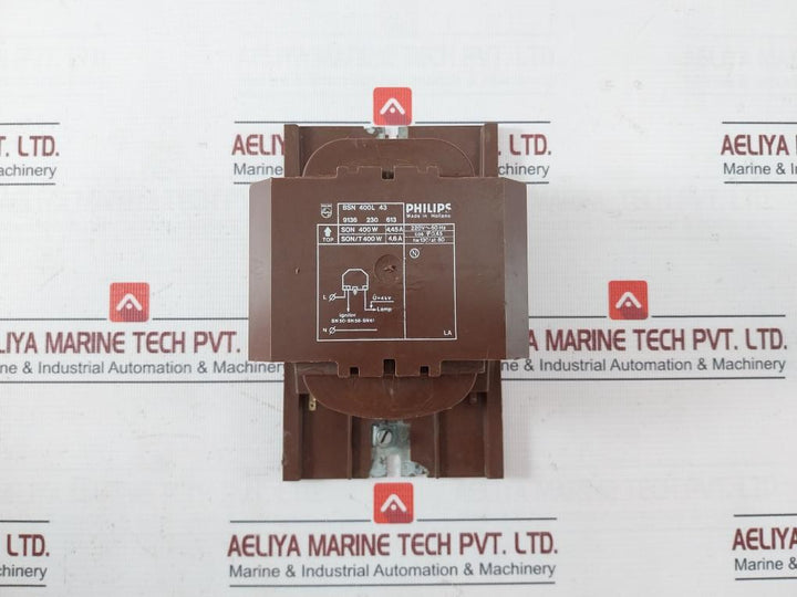 Philips Bsn 400L 43 Transformer 400W Son/T400W 220V 60Hz