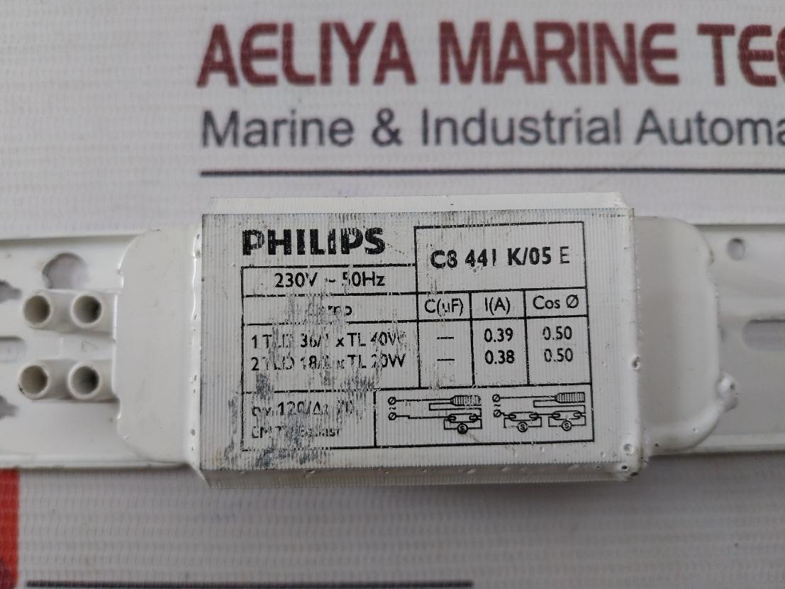 Philips C8 441 K/05 E Em Tl Electronic Ballast 230V-50Hz 1341K05E