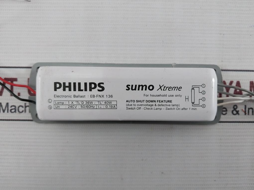 Philips Eb-fnx 136 Sumo Xtreme Electronic Ballast