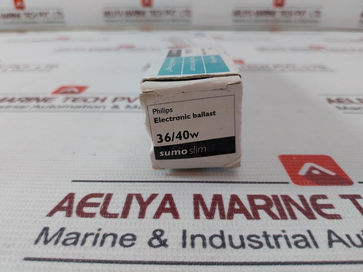 Philips Eb-fs 136 Sumo Slim Electronic Ballast 36/40W 0.19A 240V-50/60Hz