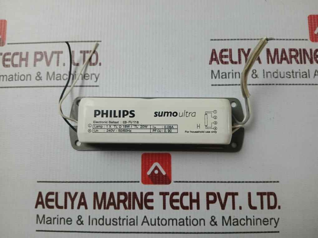 Philips Eb-fu 118 Sumo Ultra 240v 50/60hz
