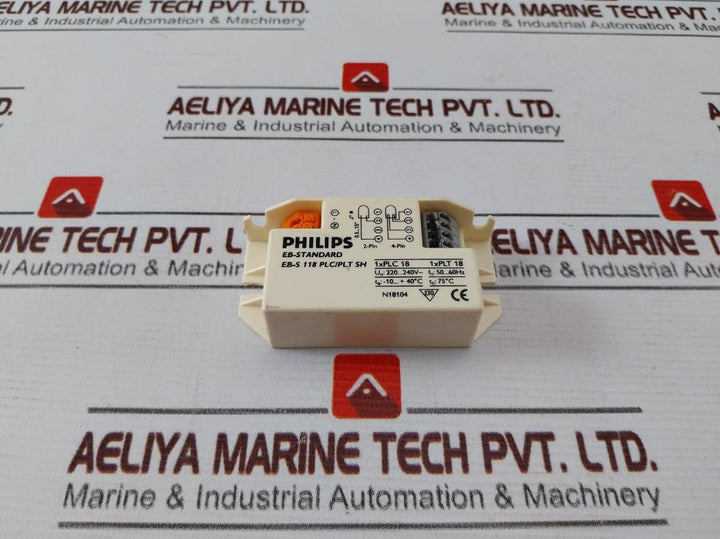 Philips Eb-s 118 Plc/Plt Sh Electronic Ballast 220 240V 50 60Hz N18104