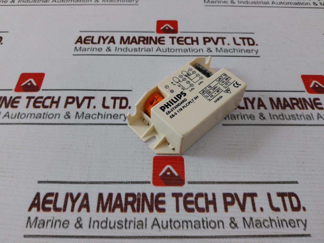 Philips Eb-s 118 Plc/Plt Sh Electronic Ballast 220 240V 50 60Hz N18104