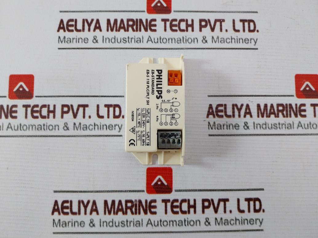 Philips Eb-s 118 Plc/Plt Sh Electronic Ballast 220 240V 50 60Hz N18104