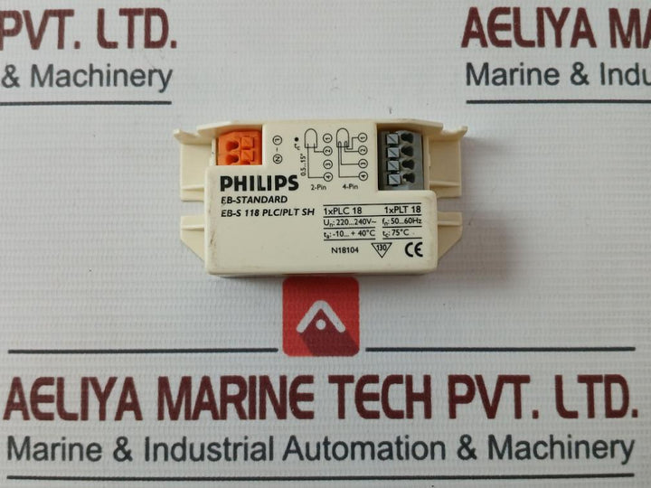 Philips Eb-s 118 Plc/Plt Sh Micropower Electronic Ballast